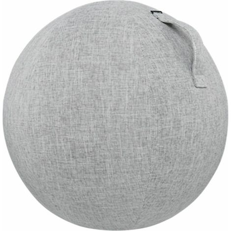 Housse De Protection Pour Balles De Yoga En Coton + Lin 55 Cm, Accessoires De Protection Pour Balles De Sport, Gris (1/5)