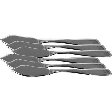 Salvinelli Ego set 12 coltello pesce acciaio inox 18/10 4 mm
