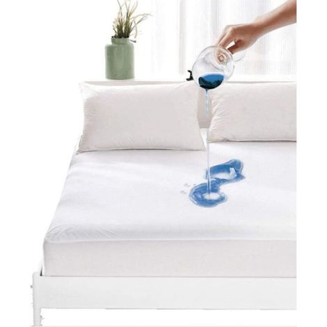 SOEKAVIA Protège-matelas - tailles 90x200cm - surmatelas imperméable - protège-matelas - anti-allergique aux acariens et aux moisissures - respirant en différents (1/4)