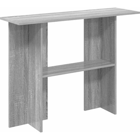 Maison Exclusive - Tavolo consolle Grigio Sonoma 100 x 30 x 75 cm
