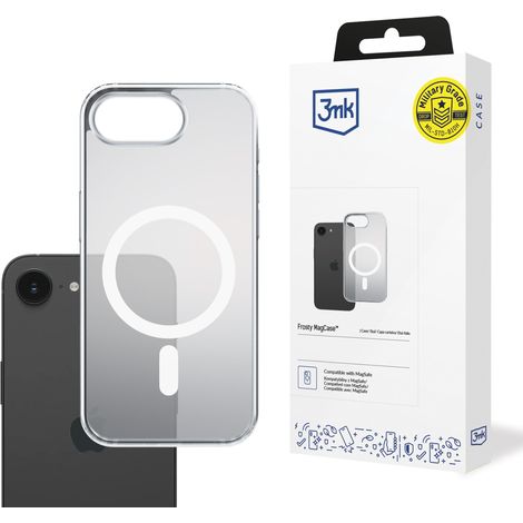 Apple iPhone 16E – 3mk Frosty MagCase Weiß (1/5)