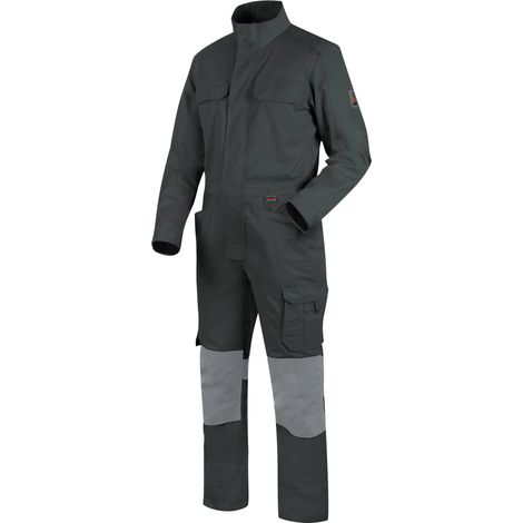 Würth Modyf – Combinaison de travail haute visibilité anthracite/grise M – 5 poches externes – Poches genouillères – Certifié DIN EN 14404