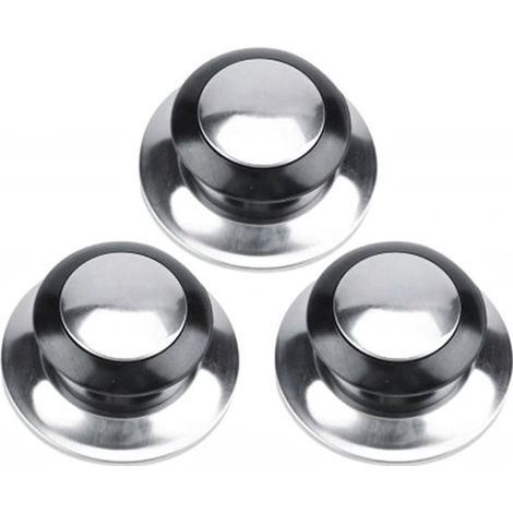 Pomelli per coperchi - pentole - Pomello - Coperchio - pentola - set da 3 (1/5)