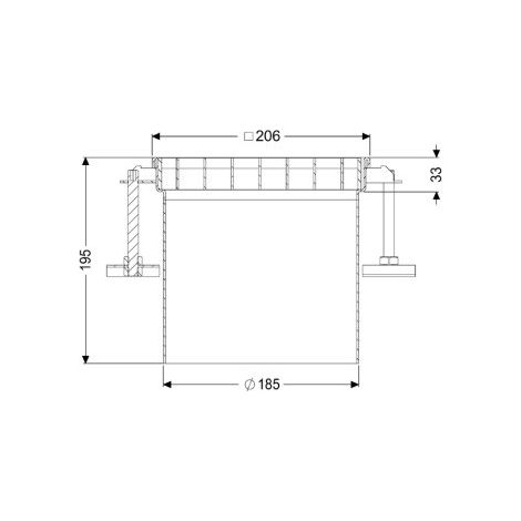 KESSEL 55134 Pièce d’adaptation Ferrofix