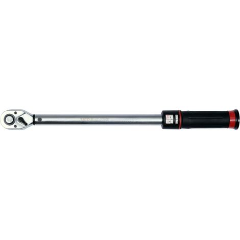 Yato, modelo YT-07607, Llave dinamométrica, ideal para control preciso de torque en vehículos y maquinaria, fabricada con materiales de alta calidad y alta precisión