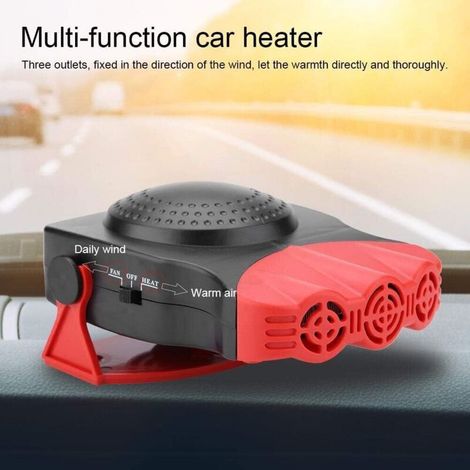 Tragbarer Auto-Windschutzscheiben-Entfeuchter – 12 V, 150 W, schnelles Aufheizen und effizientes Enteisen – kompatibel mit allen Fahrzeugen