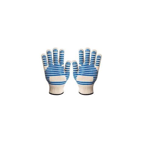 Gants de Barbecue, Gants de Four Double Résistant à la Chaleur 350°C, Gants Silicone Antidérapants BBQ pour Le Soudage de Cuisson, Grillades, Cuisson au Four, Cheminée, Gants de Cuisine - S (1/5)