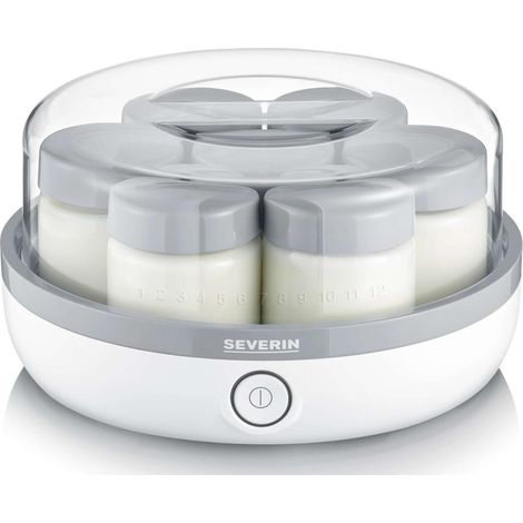 Yaourtière SEVERIN - JG3518 - Capacité 7 pots de 150 ml - Sans BPA - 13 W (1/10)