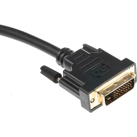 Câble HDMI RS PRO 10m, HDMI vers DVI-D, HDMI Mâle DVI-D Mâle ( Prix pour 1 ) (1/3)