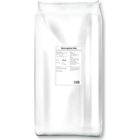 HACK Hornspäne fein 20 kg N13 1-3mm Gartendünger Blumendünger Gemüsedünger