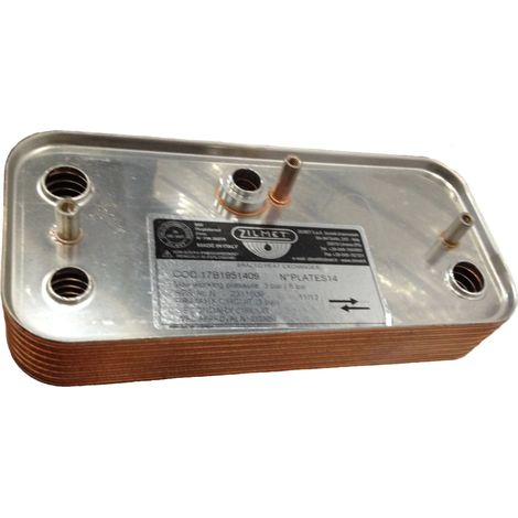 Zilmet - Scambiatore 14 Piastre - Caldaia: Sime