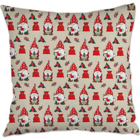 Housse de coussin sans coussin 45x45 à fermeture éclair invisible pour mariage, anniversaire, la Saint-Valentin, la Fête des Mères (1/5)