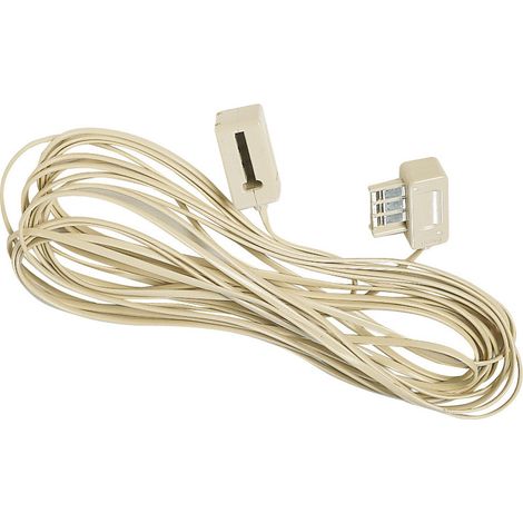 Cordon Ivoire Prolongateur PPT 6 CTS 10M L'EBENOID 032795