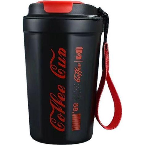 Tasse à café Coca-Cola 390 ml, double paroi, thermos étanche, cadeau idéal pour un ami (1/4)