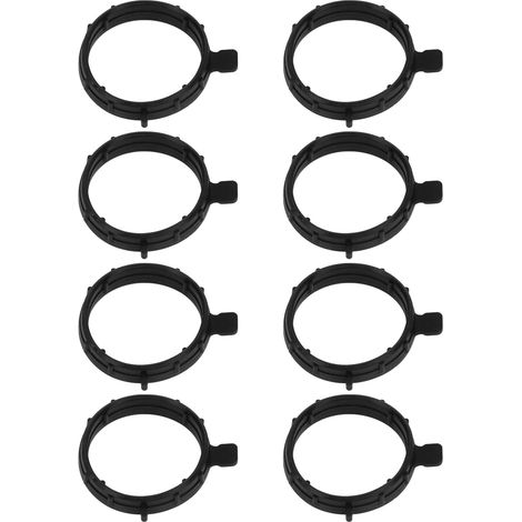 8 joints de pipe de bougie caoutchouc noir 94810593702 pour Cayenne 2008-2017 Panamera 2010-2016 cache-culbuteur (1/5)