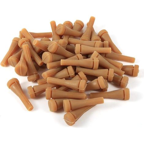 Lot de 50 doigts en caoutchouc pour plumeuse à volaille, accessoires de remplacement pour déplumage des poulets et canards