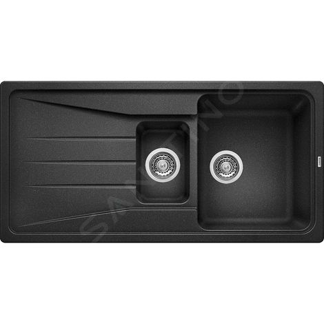 Blanco Sona 6 - Évier en silgranit 1000x500 mm, noir 525975 (1/2)