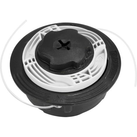 Autocut C6-2 Tête de coupe pour débroussailleuse Stihl Autocut, tête fil rechange compatible avec FS38 FS40 FS45 FS50 FSE60 FSE71, (1) - (1/4)