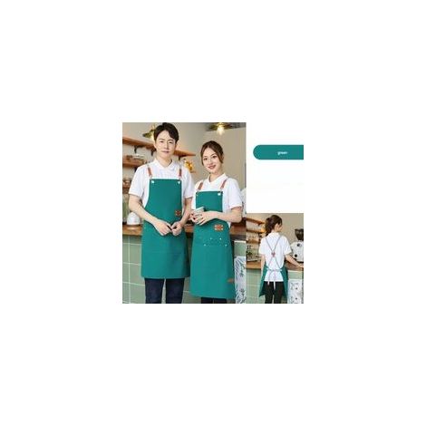 Grembiule da barbecue, grembiule da cucina unisex, schiena incrociata, grembiule da lavoro unisex, grembiule da giardinaggio impermeabile, fai da te, personalizzabile, modello 7 - Crezuo