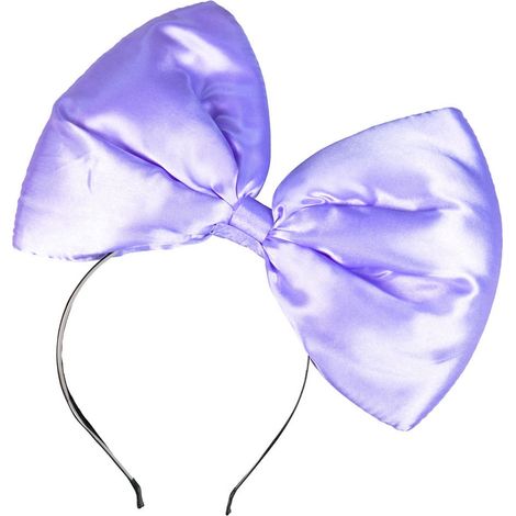 Bandeau souris nœud papillon violet
