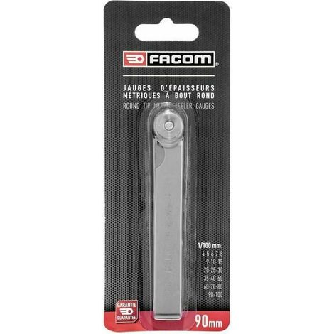 Facom Dicke-Messgerät silber 19 Klingen 90 cm