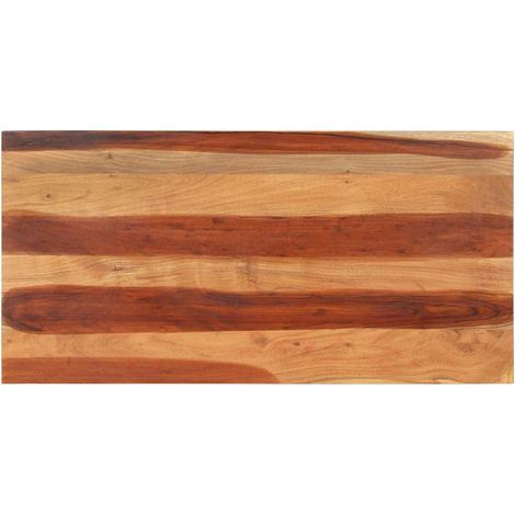 vidaXL Dessus de table 120x60x(2,5-2,7) cm Bois massif d'acacia (1/5)