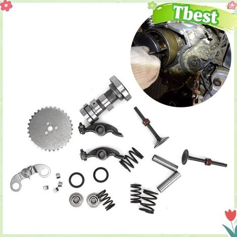 Tbest Engine Camshaft Racing Cam Camshaft Kit Fit for Chinese YX140 YX 140cc 1P56FMJ Engine Pit Dirt Trail Bike auto distribution