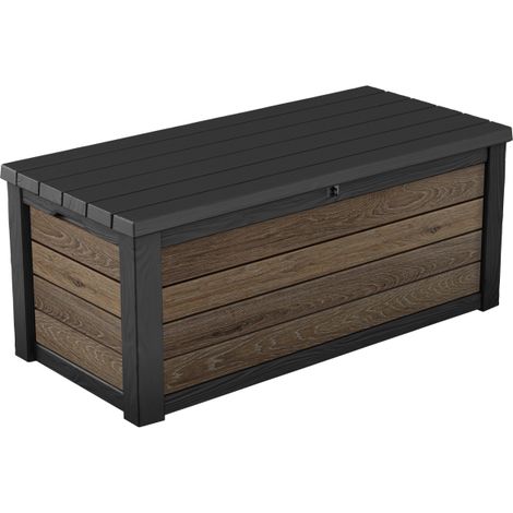 Keter Baúl Resina SIGNATURE DECO CAJA 150 NOGAL