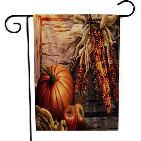 3 pièces drapeaux d Halloween, drapeaux d Halloween, drapeaux de jardin extérieur pour la décoration extérieure de la maison décorations de fête d Halloween 30 × 45 cm lin (1/3)