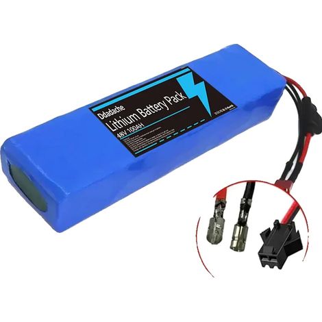 Wiederaufladbares Batteriepaket, 48V Nennspannung, Lithium-Ionen-Technologie, Bullet-SM (1/2)