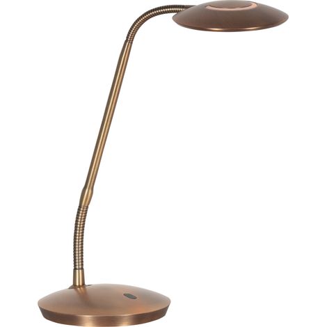 Steinhauer Exclusive - tischlampe - Zenith2 - bronze - kunststoff