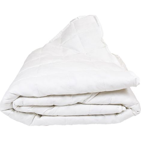 KLULK Piumino D'oca Aspen Matrimoniale 4 Stagioni, Imbottitura 50% Piumino-50% Piumette, Fodera 100% Cotone, Misure 250x200 cm (1/5)