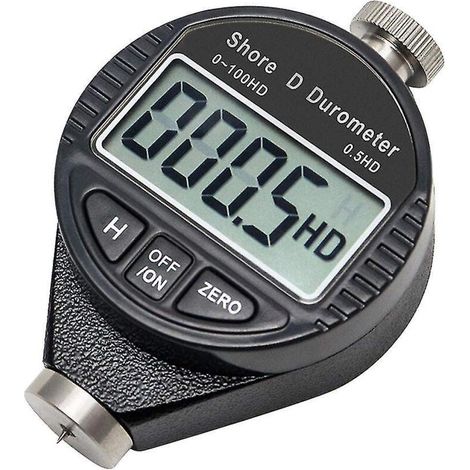 Digitales Shore-D-Härtemessgerät (0-100) mit LCD-Bildschirm für Gummi, Kunststoffe usw. (1/5)