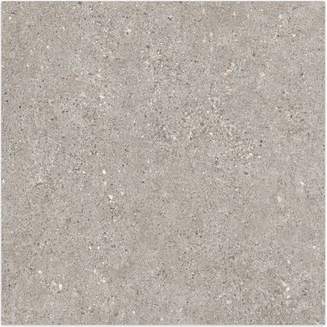Carrelage effet Béton Gris Cendré 100x100x2 cm Arvelis - Sol extérieur (vendu par carton de 1 m²) - RO'MA CARRELAGE