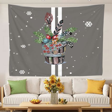 Tapisserie murale humoristique et tendance pour la décoration murale 150x130cm (1/5)