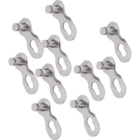 CANSUCC Lot de 5 paires de raccords de maillons de chaîne de vélo, boucles de chaîne durables à dégagement rapide 6-7-8S (1/5)