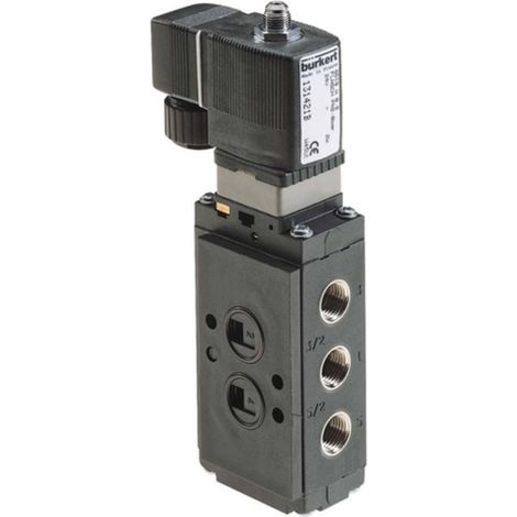Bürkert Servogesteuertes Ventil 131424 6519 Namur 230 V/AC Gehäusematerial Polyamid Dichtungsmateria
