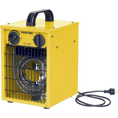 Master Klimatechnik B-2IT Riscaldatore da cantiere 1000 W, 2000 W Giallo, Nero