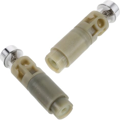 Lot de 2 amortisseurs de fermeture douce pour abattant de WC, charnières de rechange, coussinets de protection, fermeture silencieuse et anti-claquement, accessoires de salle de bain (1/5)