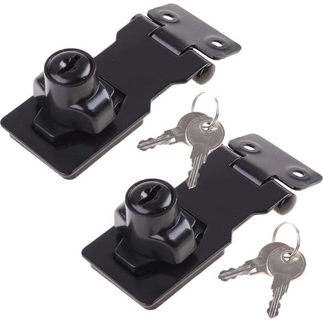 Filiyano-Accessoires pour cadenas avec verrouillage à boucle et bouton-poussoir, cadenas haute sécurité pour porte B (1/5)