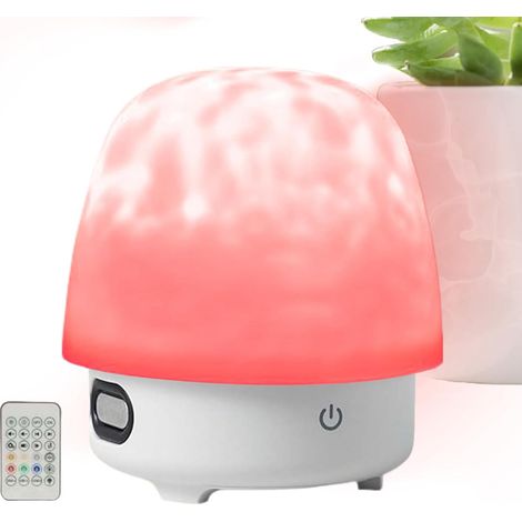 Lampe Lune - Veilleuse LED avec Enceinte - Lumière Dimmable à Télécommande (1/5)