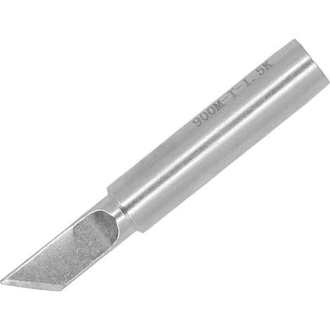 Fer à souder pointe en cuivre sans oxygène, tête de fer à braser ultra fine grande lame, outil de réparation et maintenance, embout de rechange (1/5)