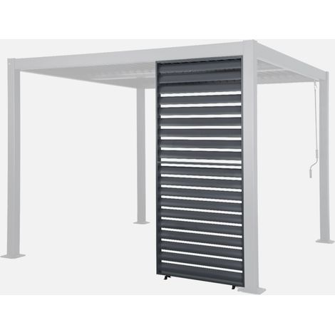Persiana 1m in alluminio per pergola bioclimatica
