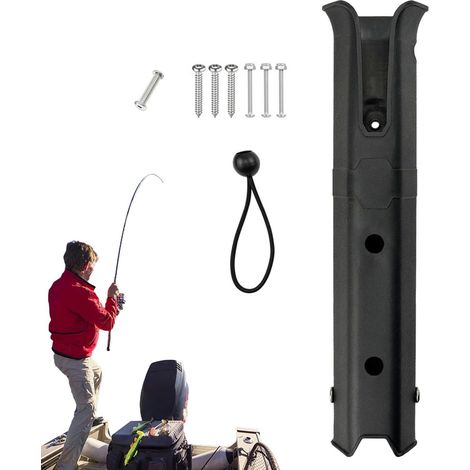 Rutenhalter für Angelboot Angelrutenständer Tackle Zubehör Werkzeug, Wandmontierter Kajakhalter mit Schrauben für Boote, Garage, Kühler, Anhänger (1/5)