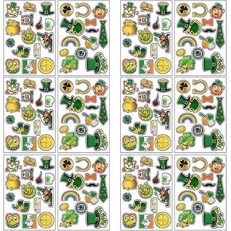 1 jeu d'autocollants pour boîte cadeau
