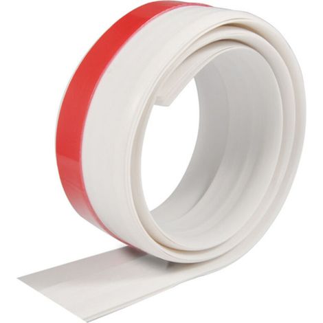 Atyhao 100cm Joint de Porte Auto-adhésif de Bande en Caoutchouc de Silicone pour la fenêtre ou l'écart de Porte(Blanc) (1/5)