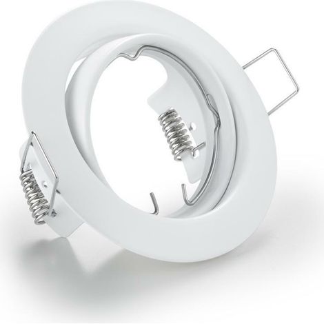 Foco Jura Redondo Empotrable 1xGU10 Blanco Ø8 cm Trio Lighting (1/5)