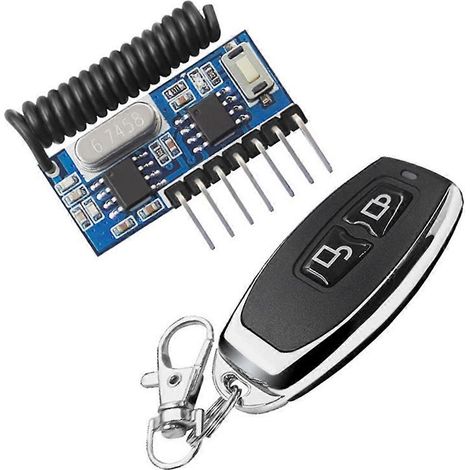 Module récepteur, émetteur, décodage, récepteur à verrouillage automatique, module de commande 433 MHz avec télécommande (1/5)