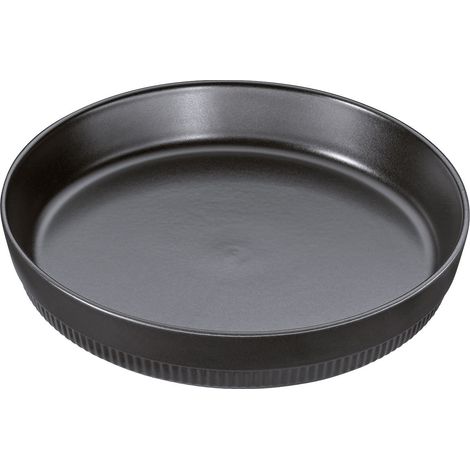 Fuente apta para horno, cerámica, 1,7 l, diámetro 28 cm, negro chalet / Primavera (1/3)