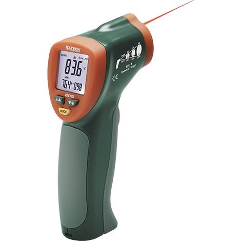 Extech 42510A Mini-thermomètre IR Optique 12:1 -50 - +650 °C